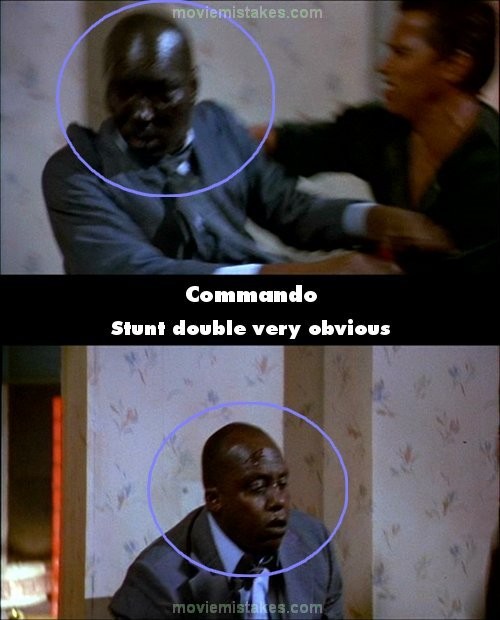 Diễn viên đóng thế Cooke trong cảnh đánh nhau với Matrix